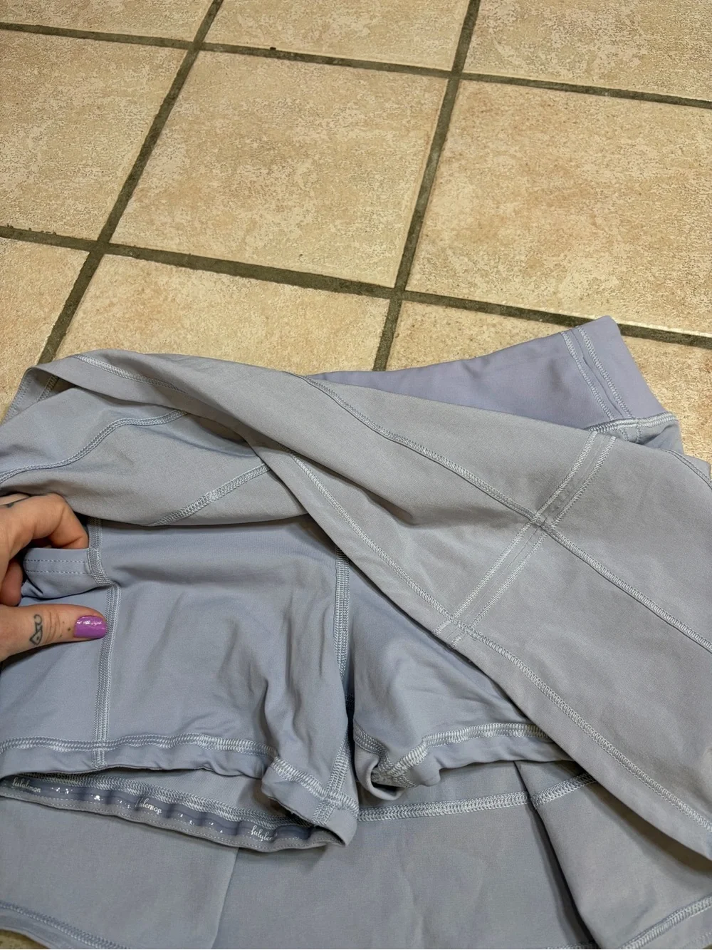 Lululemon Pace Rival Mid-Rise Skirt 13” (Berry Mist) Size 4
